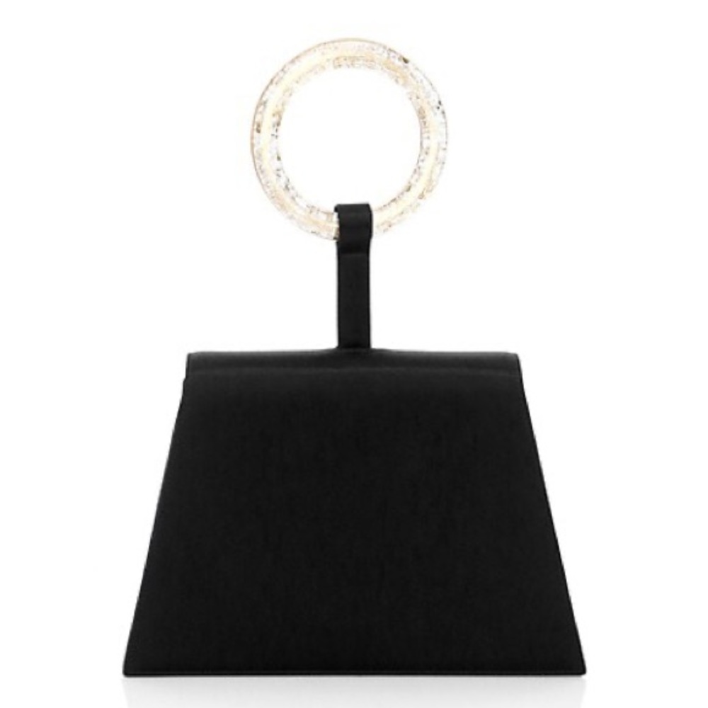 Carolina Santo Domingo Paloma Satin Bracelet bag